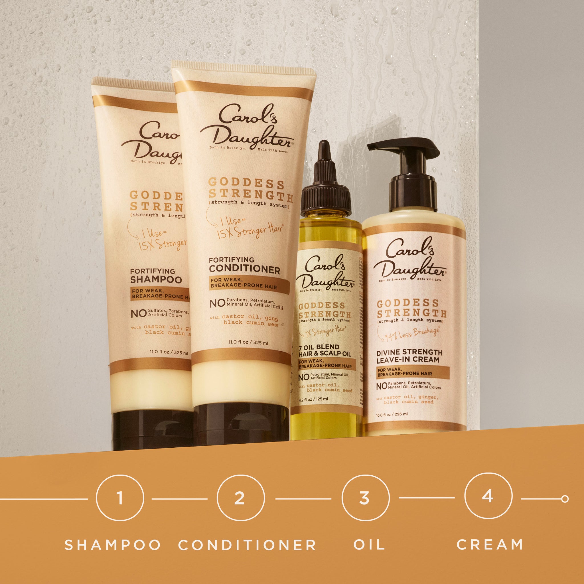 Goddess Strength Divine Strength Leave In Cream With Castor Oil