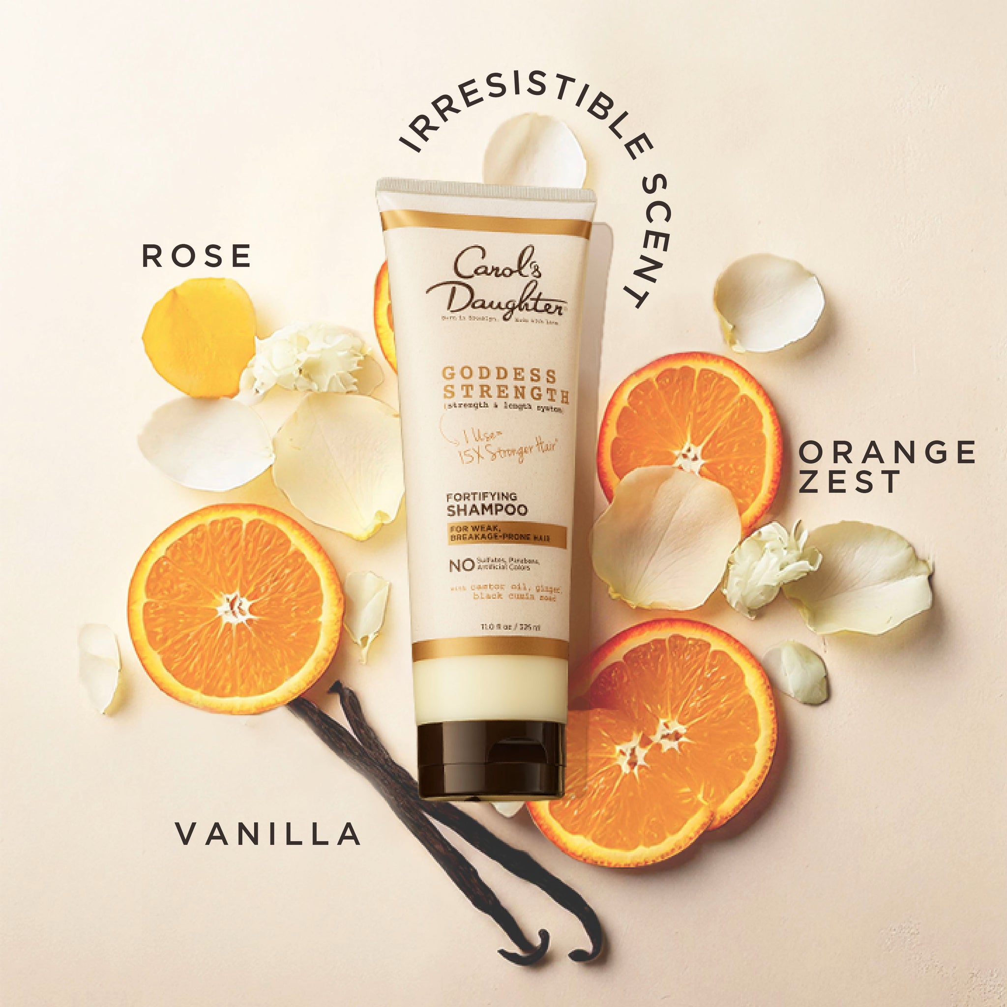 Goddess Strength Fortifying Shampoo With Castor Oil