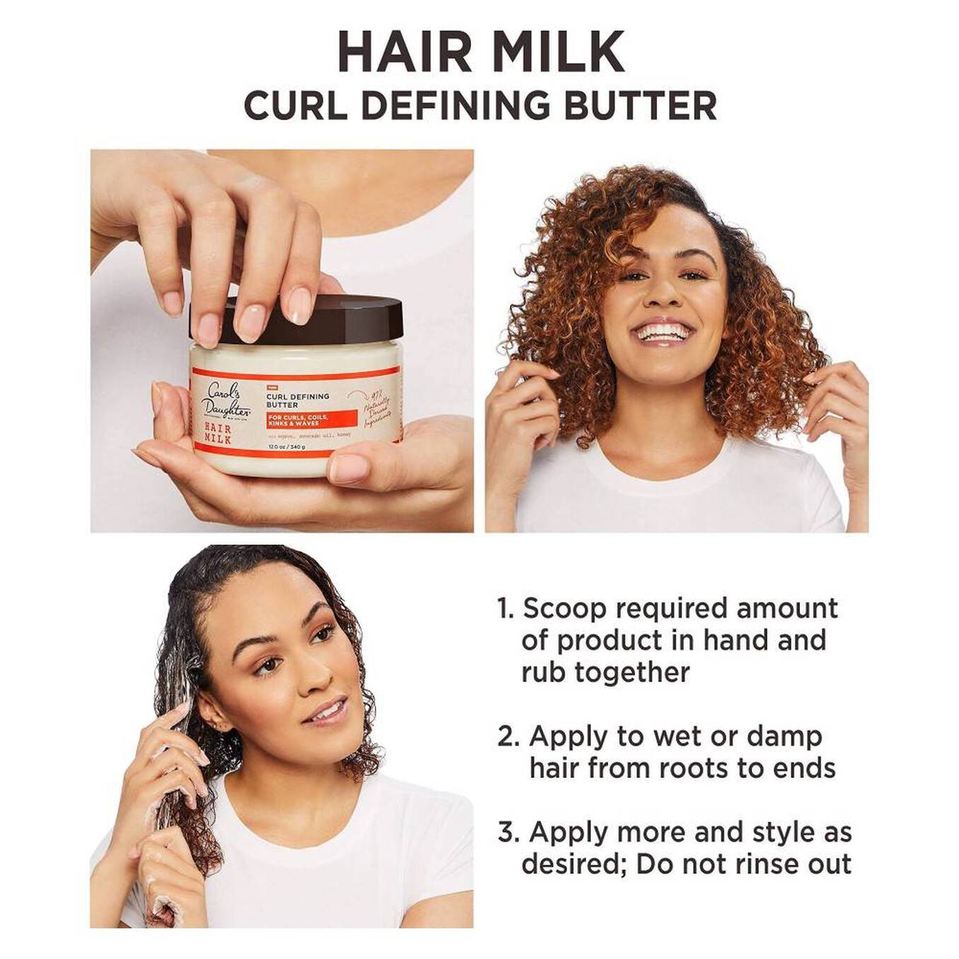 Hair Milk Curl Defining Butter