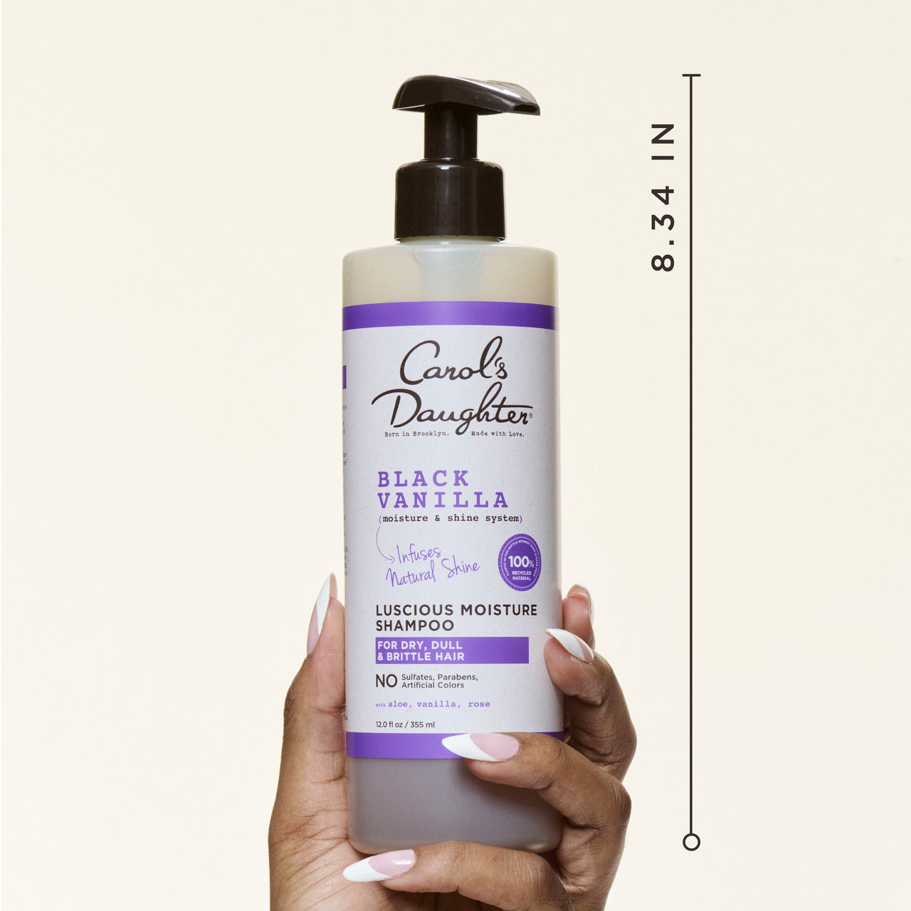 Carol's Daughter Black Vanilla Sulfate-Free Shampoo, 12 fl oz Carol's Daughter Black Vanilla Sulfate-Free Shampoo, 12 fl oz