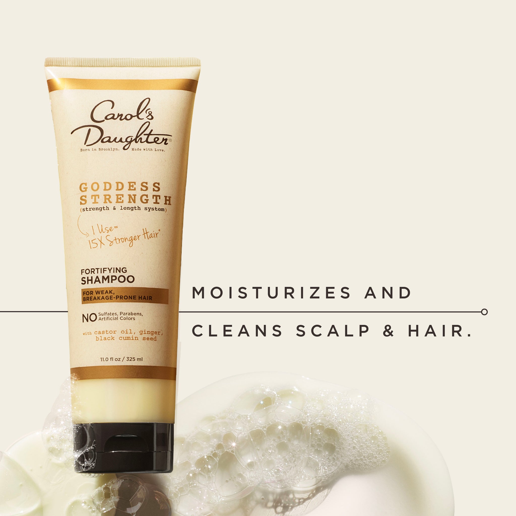 Goddess Strength Fortifying Shampoo With Castor Oil