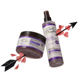 Black Vanilla Leave-in Conditioner and Moisture & Hold Jelly Bundle