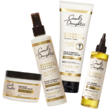 Goddess Strength Hydrating Mask, Leave in Milk, True Stretch Defining Cream and Hair & Scalp Oil Bundle