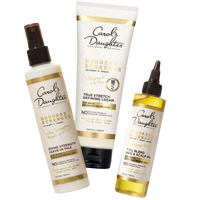 Goddess Strength Leave-in Milk, True Stretch Defining Cream and Hair & Scalp Oil Bundle