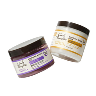 Black Vanilla Moisture & Hold Jelly and Goddess Strength Smooth & Shape Balm Bundle