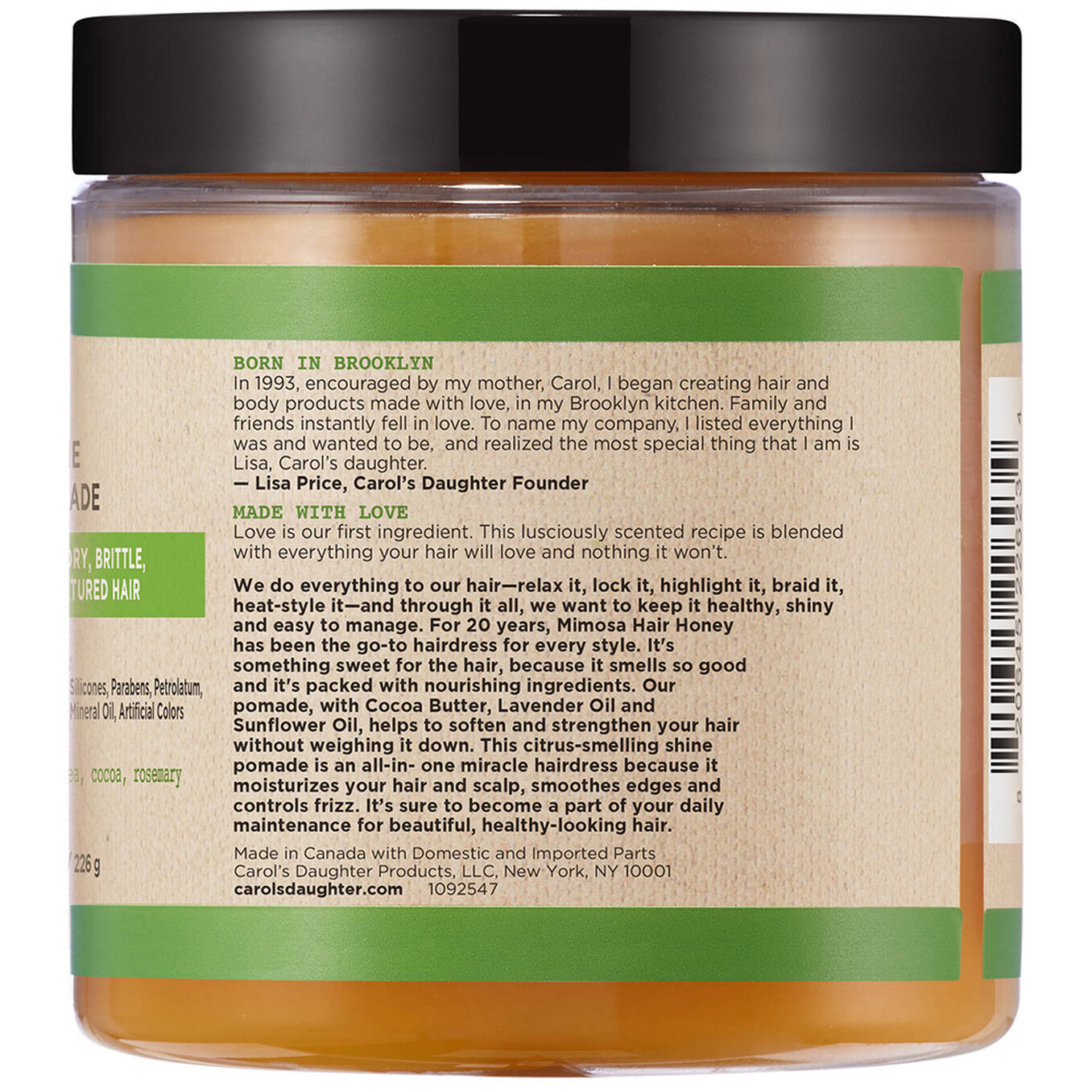 Carol's Daughter Mimosa Hair Honey Pomade - Thumbnail 5
